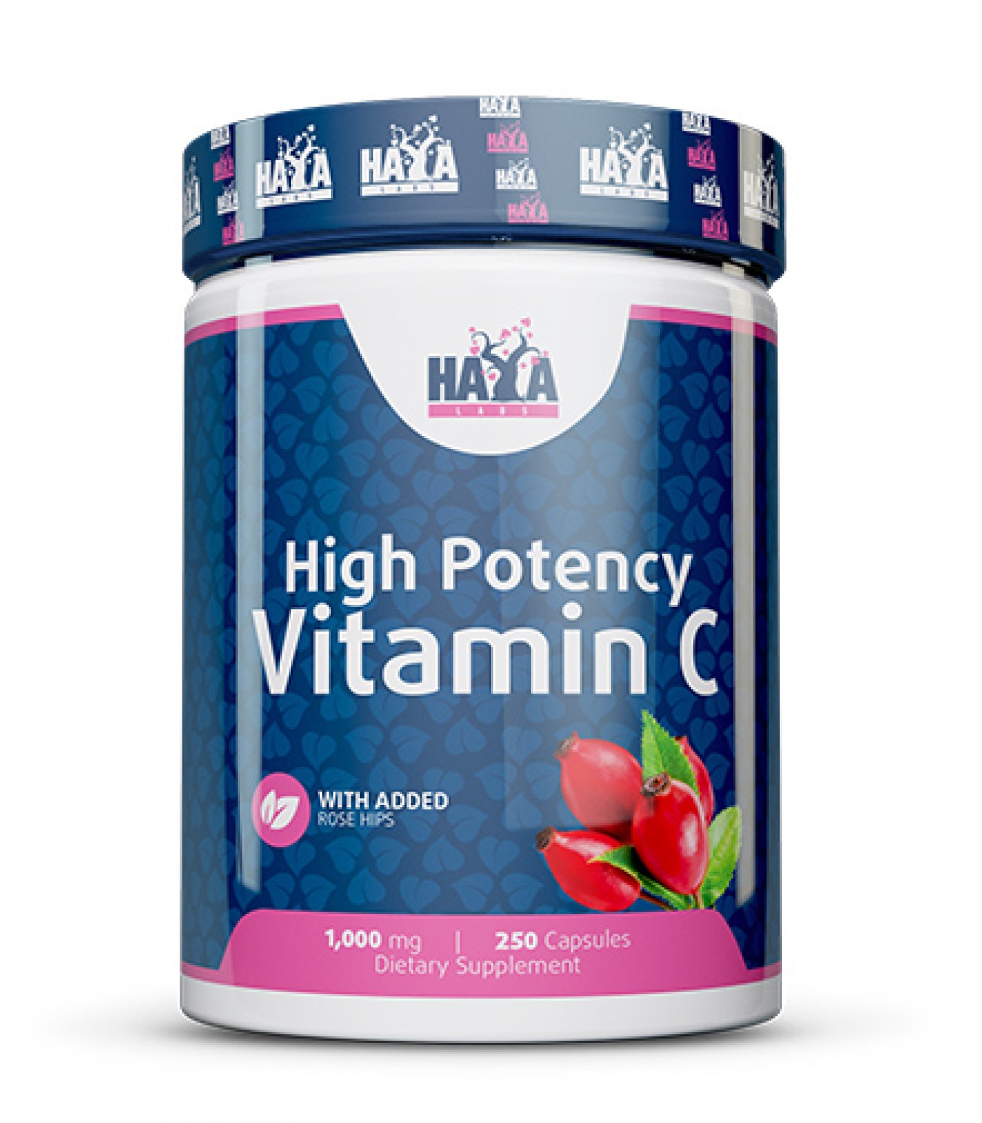 Haya Labs - High Potency Vitamin C with Rose Hips 1000mg / 250 tab